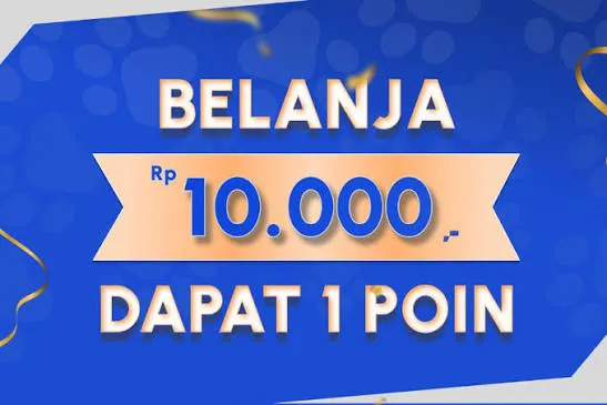 Belanja dapat poin!!